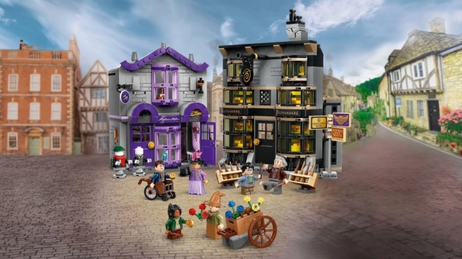 Harry Potter LEGO Ollivander und Madame Malkin Geschäfte