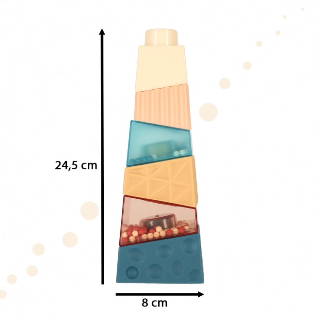 Sensorische Montessori-Pyramidenturm