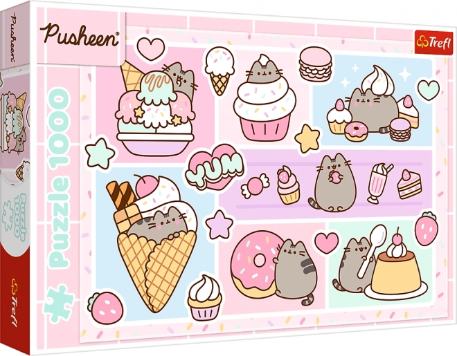 Puzzle Süße Pusheen 1000 Teile