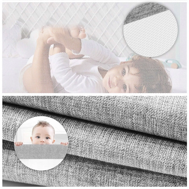 Bettschutzgitter 150 cm für Kinder