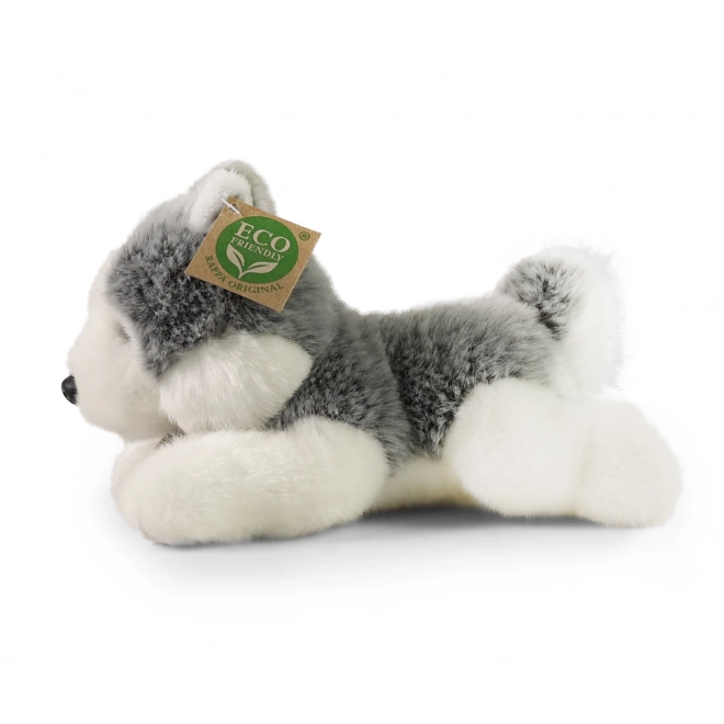 Plüschhund Husky aus umweltfreundlichen Materialien