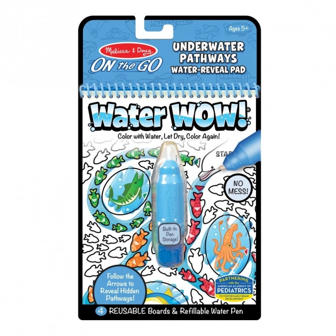 WaterWow! Unterwasser-Labyrinth Malbuch