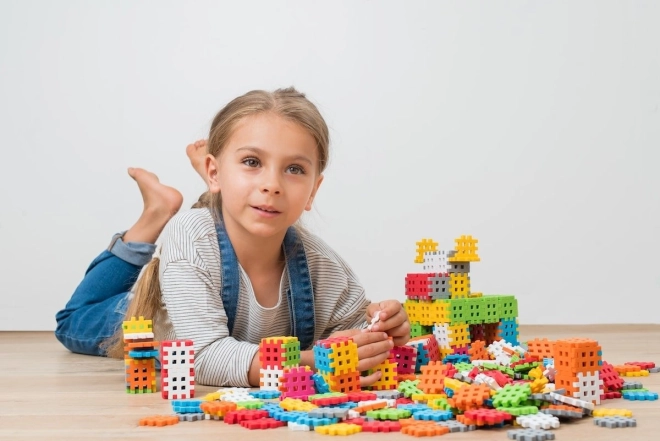 Lernbausteine Mini Waffle EDU 500 mit Spielkarten