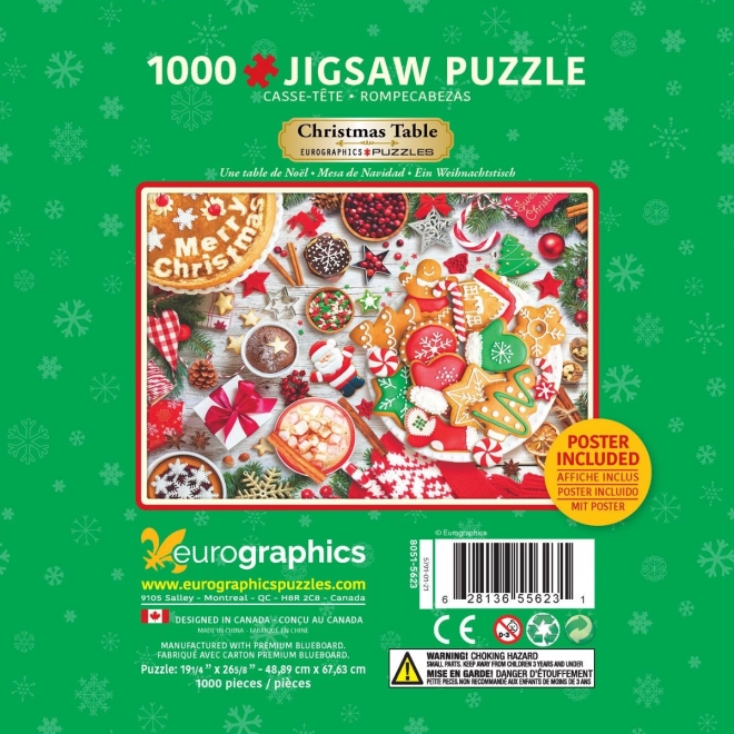 Eurographics Puzzle Weihnachtsabend in Geschenkebox