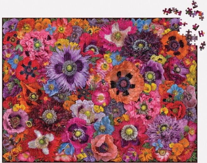 Bienen zwischen Mohnblumen Puzzle 1000 Teile