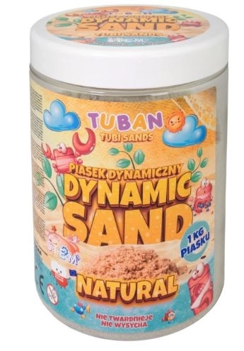 Dynamischer Spielsand Blau 1kg – Natürlich