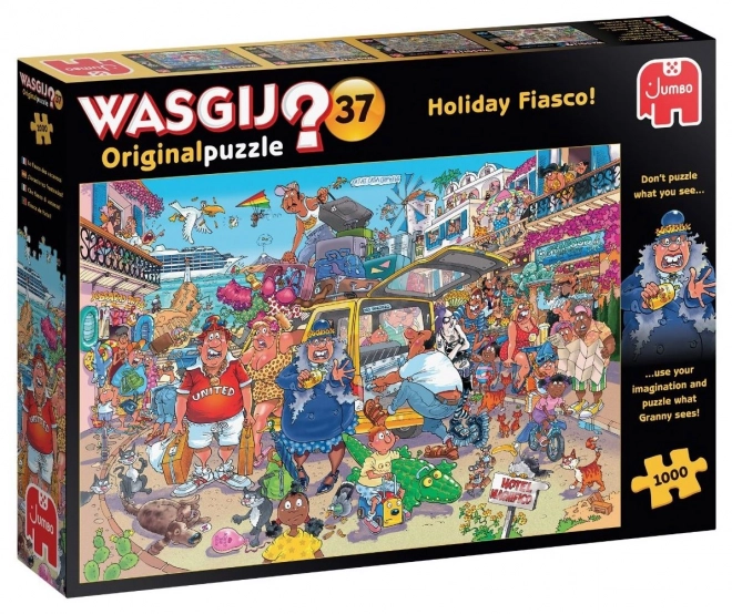 Wasgij Original Puzzle - Urlaubsfiasko