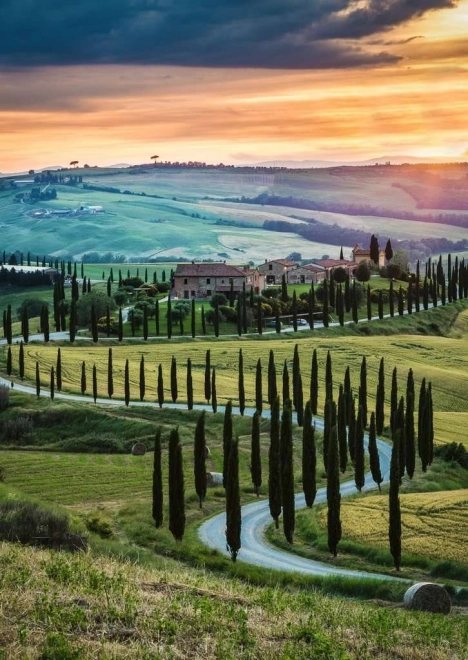 Ravensburger Puzzle Val d'Orcia Toskana 1000 Teile