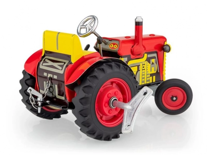 Zetor Traktor Rot mit Aufziehmechanismus