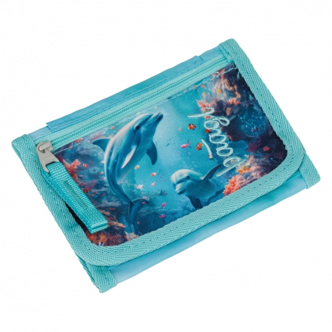 Halsbrieftasche Delfin