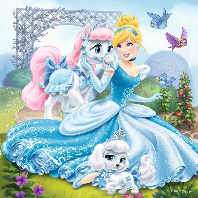 Disney Prinzessinnen und ihre Haustiere Puzzle