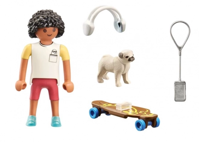 Junge mit Hund Spielfiguren Set