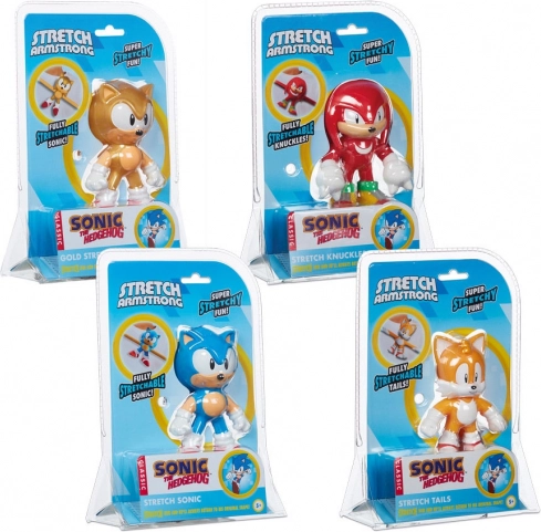 Dehnbare Figur SONIC THE HEDGEHOG 13 cm