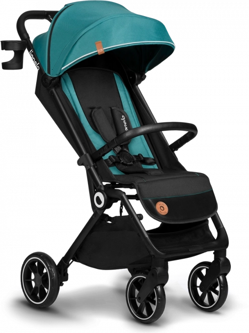 Sportkinderwagen Lionelo Cloe Braun Rost – Grüner Smaragd