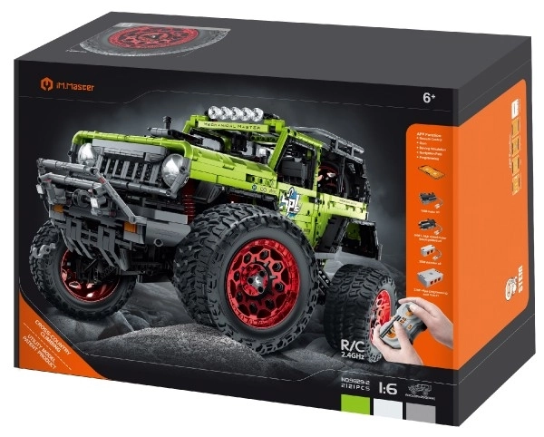 Geländewagen Bausatz mit 2,4 GHz RC-Steuerung