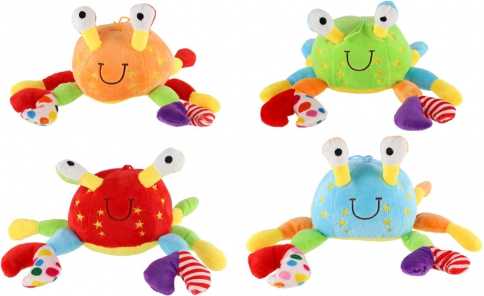 Plüsch-Rassel Krabbe für Babys 0+