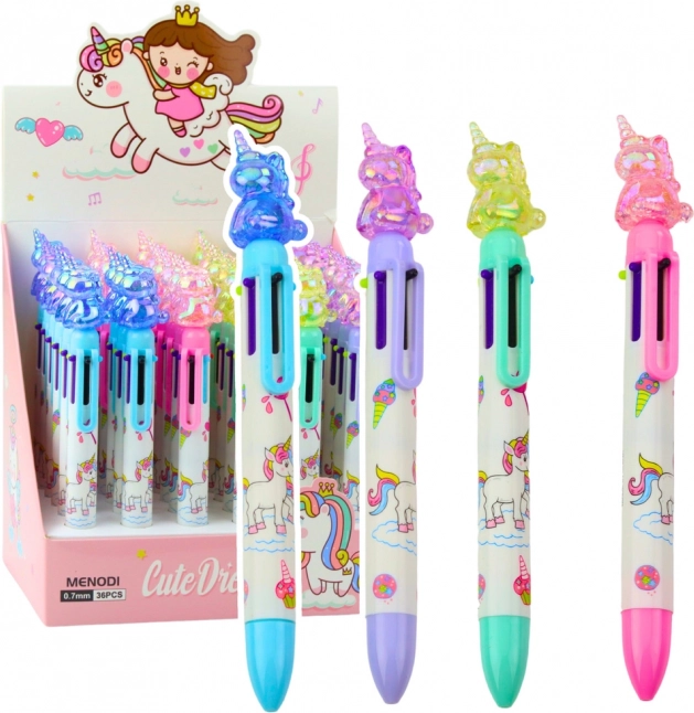 Mehrfarbenstift Einhorn 6 Farben 0,7mm