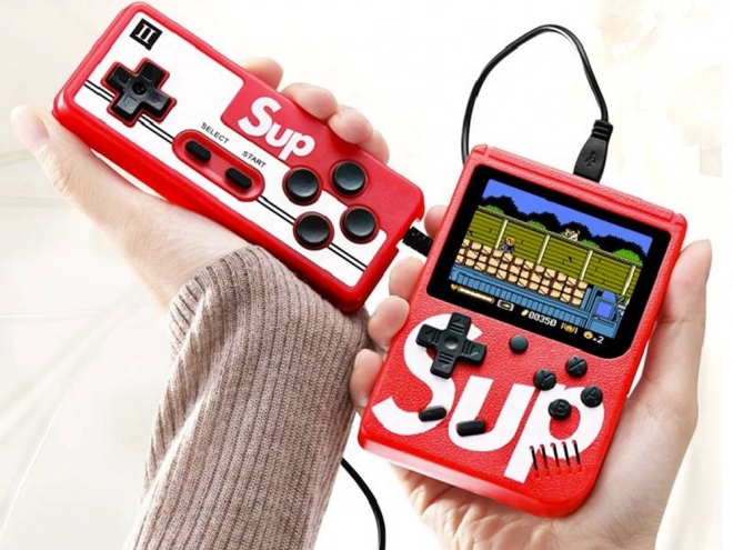 Retro-Handheld-Konsole mit 400 Spielen