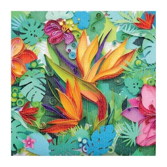 Galison Puzzle Paper Paradise 500 Teile