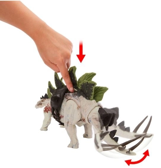 Jurassic World Stegosaurus Spurenleser