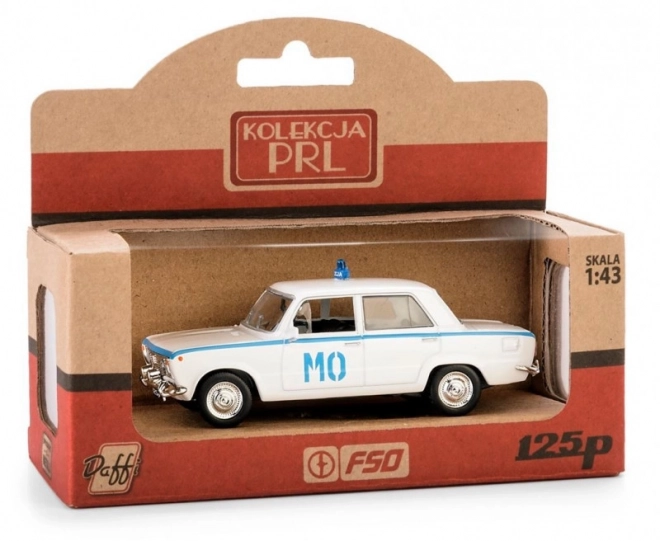 Fiat 125P Modellauto im PRL-Design