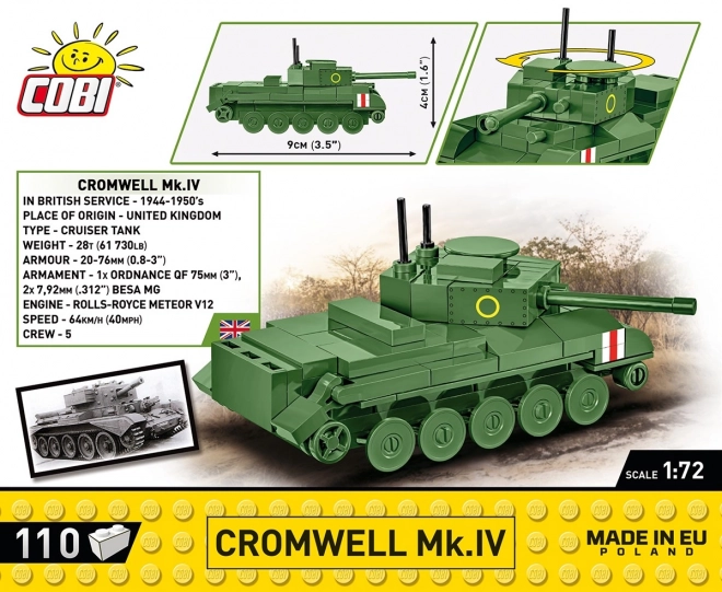 CROMWELL Mk.IV Britischer Panzer-Bausatz