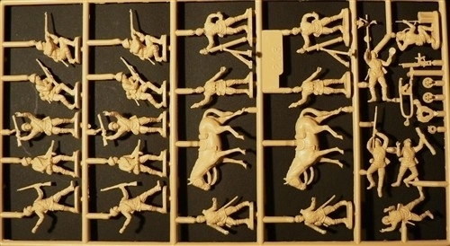 Russische Infanterie-Gewehrkräfte Spielfiguren Set