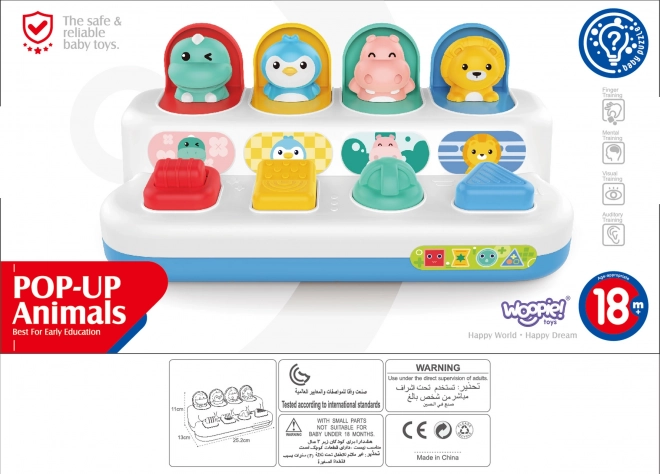 Hervorspringende Tierchen Pop-up von Woopie