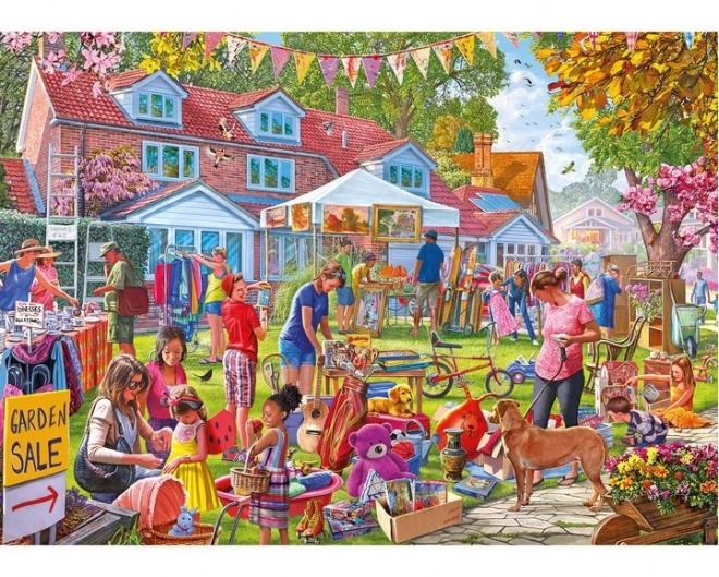 Puzzlemotiv Einkaufsbummel 1000 Teile