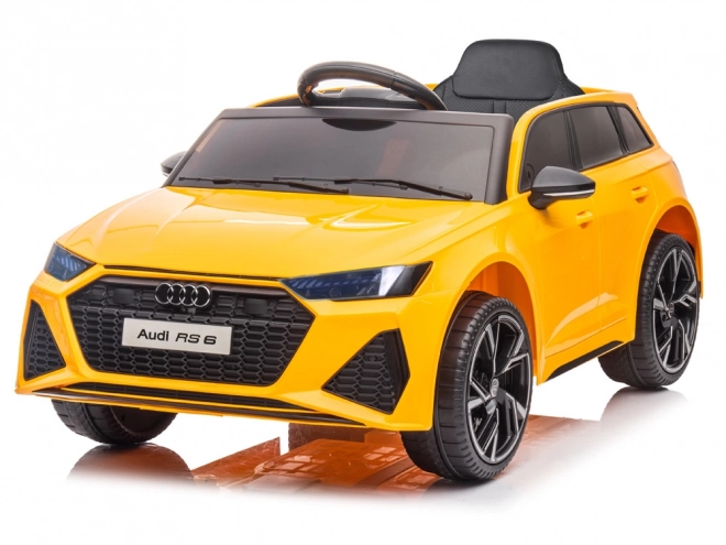 Elektrisches Audi RS 6 Spielzeugauto für Kinder – Blau