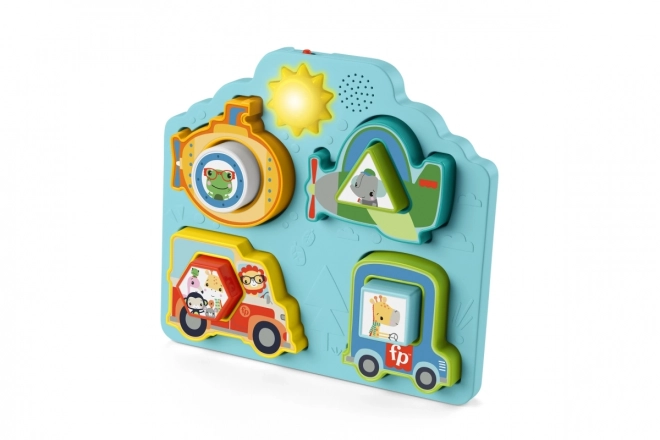 Fisher-Price Puzzlespiel Fahrzeuge und Formen - Lichter und Geräusche