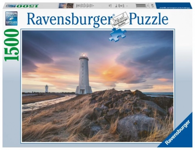 Magische Landschaft um den Leuchtturm Puzzle 1500 Teile