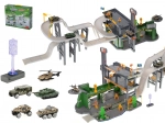 Parkhaus für militärische Panzerhubschrauberfahrzeuge