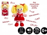 Stoffpuppe Lucinka 30 cm – singt auf Tschechisch