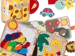 Filz‑Sinnes‑ und Motorikbuch Giraffe 3D