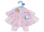 Rosa Outfit für Baby-Born-Puppen, 36 cm