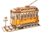 Robotime Rolife 3D-Holzpuzzle Straßenbahn