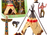 Indianer-Set mit Figuren und Tipi