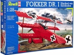 Fokker Dr. I - Modellflugzeug aus dem Ersten Weltkrieg