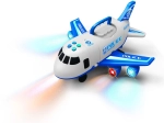 Polizeiflugzeug mit öffnendem Laderaum