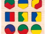 Bino Holzpuzzle – geometrische Formen