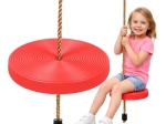 Kruzzel Kinder-Hängeschaukel mit rundem Sitz