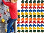 Klettergriffe für Kinder – Set 10 Stk. Kruzzel