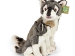 Plüschwolf mit Jungtier Eco-Friendly 27 cm - 2 Stück
