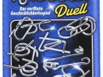 Schmidt Set aus Metallknobeleien Duell in Blechdose