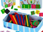 Lernset zum Erlernen der Uhrzeit und des Rechnens für Kinder