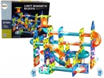 Leuchtende magnetische Kugelbahn – 110 Teile