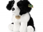 Plüschhund Border Collie sitzend 30 cm eco‑friendly