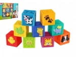Weiche Gummibausteine für Babys 9 Stk (5 cm)