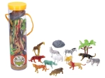 Tierfiguren-Set in Röhre – Kunststofffiguren für Kinder